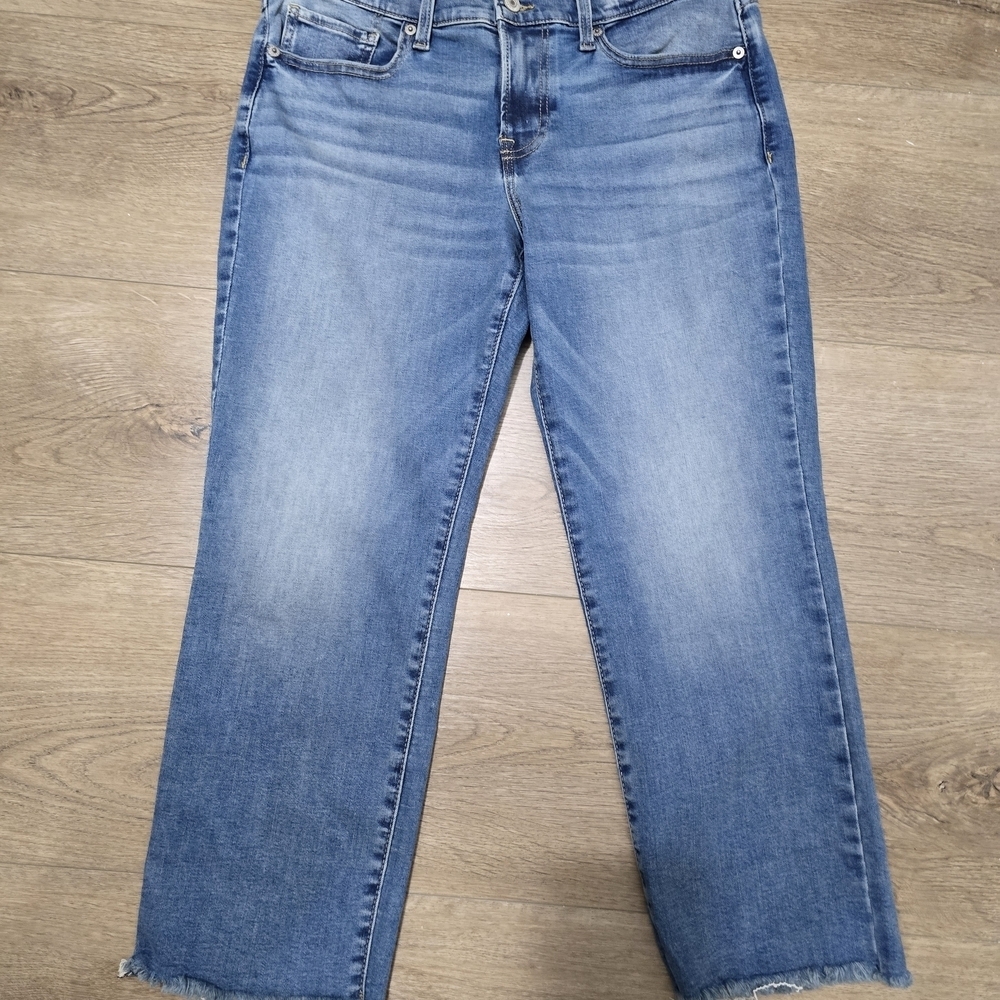 Lucky Brand Blue Ankle Jeans - Picture 2 of 8
